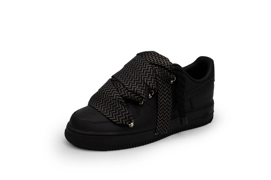 AIF FORCE 1 BLACK LANVIN BLACKEST